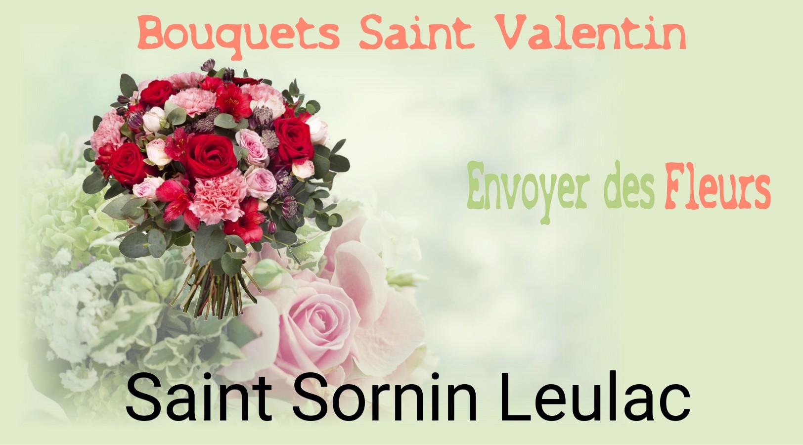 Roses de Saint-Valentin livrées à Saint-Sornin-Leulac